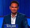 Aaron Levine, today's Jeopardy! winner (for the October 27, 2025 game.)
