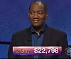 Gilbert Collins, today's Jeopardy! winner (for the January 11, 2018 episode.)