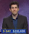 Matt Amodio, today's Jeopardy! winner (for the August 2, 2021 game.)
