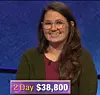 MacKenzie Jones, today's Jeopardy! winner (for the January 18, 2020 game.)
