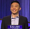 Robert Won, today's Jeopardy! winner (for the July 8, 2022 game.)