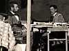 Abraham Lincoln (left) and George McClellan (right) at Antietam on October 3, 1862, as asked about in Final Jeopardy on Monday, April 27, 2020.