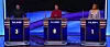 Jeopardy! Masters final scores for the May 8, 2024 first game.