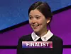 Emma Arnold, today's Jeopardy! winner (for the November 16, 2018 game.)
