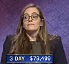 Lucy Ricketts, today's Jeopardy! winner (for the January 14, 2021 game.)