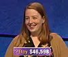 Jessica Babbitt, today's Jeopardy! winner (for the March 12, 2020 game.)