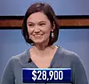 Meagan Grote, today's Jeopardy! winner (for the December 25, 2020 episode.)