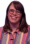 Kate Roesch on Jeopardy!