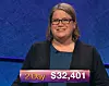 Dana Wayne, today's Jeopardy! winner (for the March 6, 2019 game.)