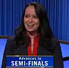 Alisa Hove, today's Jeopardy! winner (for the December 10, 2021 game.)