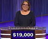Amy Schneider, today's Jeopardy! winner (for the November 17, 2022 game.)