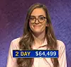 Lucy Ricketts, today's Jeopardy! winner (for the January 13, 2021 game.)