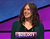 Jessica Holloway, today's Jeopardy! winner (for the January 8, 2019 game.)