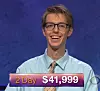 Ryan Fenster, today's Jeopardy! winner (for the January 30, 2018 episode.)