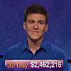 James Holzhauer, today's Jeopardy! winner (for the May 31, 2019 game.)