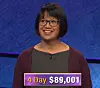 Veronica Vichit-Vadakan, today's Jeopardy! winner (for the January 16, 2020 game.)