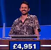 Michael Hutchinson, today's Jeopardy! UK winner (for the January 12, 2024 game.)