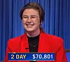 Mattea Roach, today's Jeopardy! winner (for the April 6, 2022 game.)