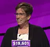 Sharon Lawson, today's Jeopardy! winner (for the April 22, 2020 game.)