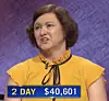 Kendra Blanchette, today's Jeopardy! winner (for the December 10, 2020 game.)