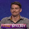 Sam Kavanaugh, today's Jeopardy! winner (for the July 15, 2019 game.)