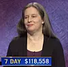 Courtney Shah, today's Jeopardy! winner (for the July 6, 2021 game.)