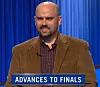 Dave Widmayer, today's Jeopardy! winner (for the December 16, 2025 game.)