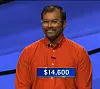 Amal Dorai, today's Jeopardy! winner (for the March 23, 2021 game.)