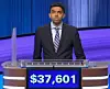 Neilesh Vinjamuri, today's Jeopardy! winner (for the February 10, 2025 game.)