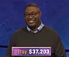 Travis Gaylord, today's Jeopardy! winner (for the February 5, 2020 game.)