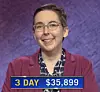 Katie Sekelsky, today's Jeopardy! winner (for the June 15, 2021 game.)