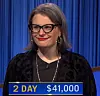 Margaret Shelton, today's Jeopardy! winner (for the March 2, 2022 game.)