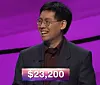 Barton Wong, today's Jeopardy! winner (for the March 12, 2019 game.)
