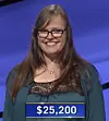 Dana Hill, today's Jeopardy! winner (for the September 21, 2020 game.)