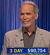 David Erb, today's Jeopardy! winner (for the September 25, 2024 game.)