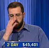 Andrew Hayes, today's Jeopardy! winner (for the April 10, 2025 game.)