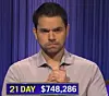 Cris Pannullo, today's Jeopardy! winner (for the December 5, 2022 game.)