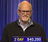 Ed Coulson, today's Jeopardy! winner (for the July 26, 2022 game.)