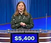 Adriana Harmeyer, today's Jeopardy! winner (for the August 8, 2025 game.)