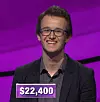 Gabe Brison-Trezise, today's Jeopardy! winner (for the September 26, 2019 game.)