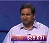 Anand Kandaswamy, tonight's Jeopardy! winner (for the October 30, 2017 episode.)