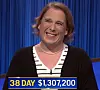 Amy Schneider, today's Jeopardy! winner (for the January 21, 2022 game.)
