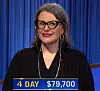 Margaret Shelton, today's Jeopardy! winner (for the March 4, 2022 game.)
