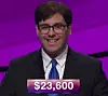Roey Hadar, today's Jeopardy! winner (for the July 17, 2019 game.)