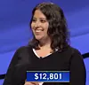 Sarah Reza, today's Jeopardy! winner (for the June 16, 2021 game.)
