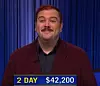 Lucas Partridge, today's Jeopardy! winner (for the July 27, 2023 game.)