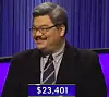 Luigi de Guzman, today's Jeopardy! winner (for the July 29, 2022 game.)