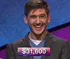 David Kleinman, today's Jeopardy! winner (for the June 8, 2018 episode.)
