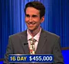 Scott Riccardi, today's Jeopardy! winner (for the July 24, 2025 game.)