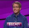 Bryce Johnson, today's Jeopardy! winner (for the December 13, 2017 episode.)